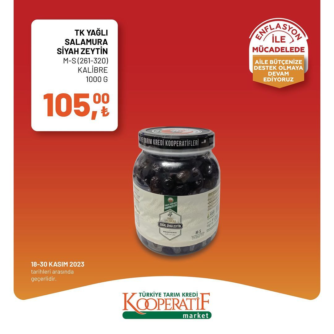 Tarım Kredi Kooperatif Market'ten yeni indirimler! 15