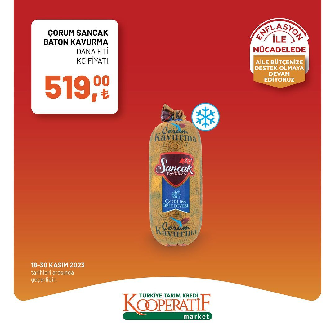 Tarım Kredi Kooperatif Market'ten yeni indirimler! 22
