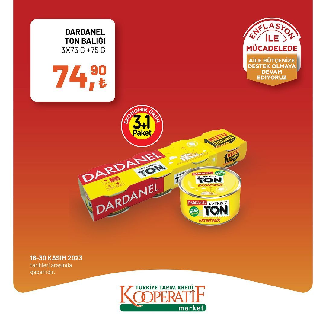 Tarım Kredi Kooperatif Market'ten yeni indirimler! 1
