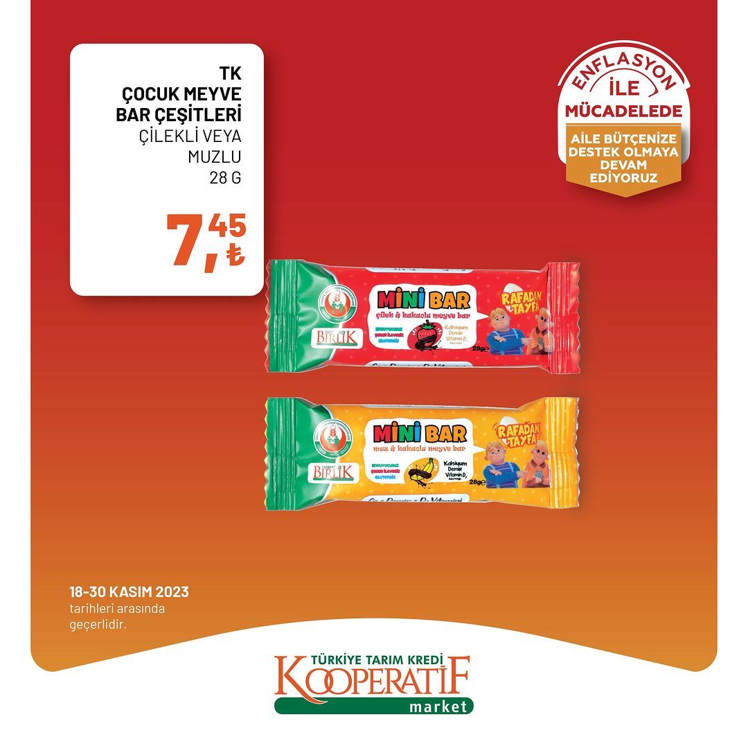 Tarım Kredi Kooperatif Market'ten yeni indirimler! 37