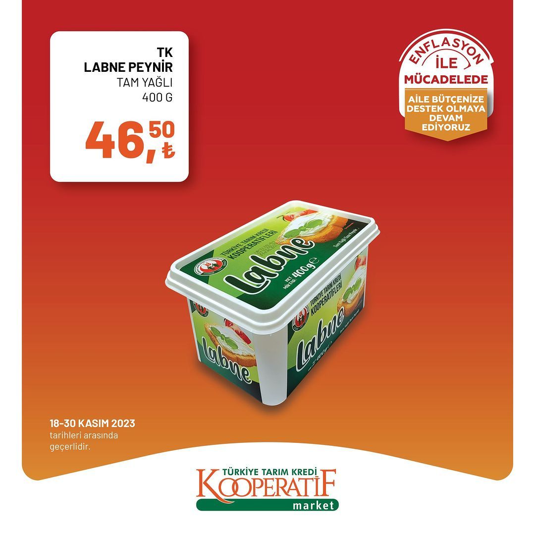 Tarım Kredi Kooperatif Market'ten yeni indirimler! 17