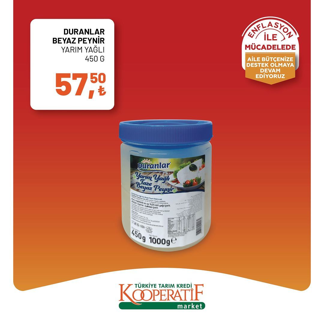 Tarım Kredi Kooperatif Market'ten yeni indirimler! 28