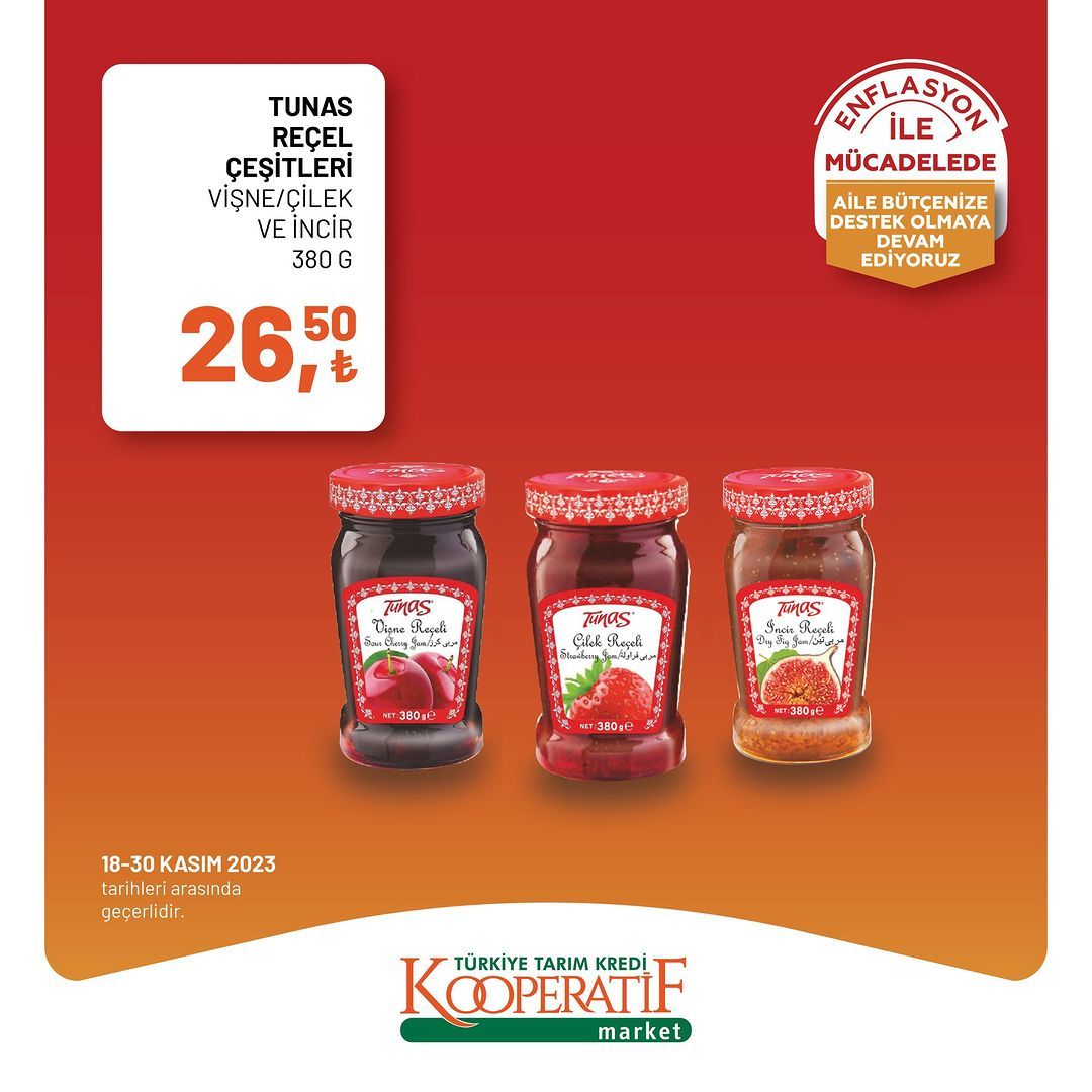Tarım Kredi Kooperatif Market'ten yeni indirimler! 14