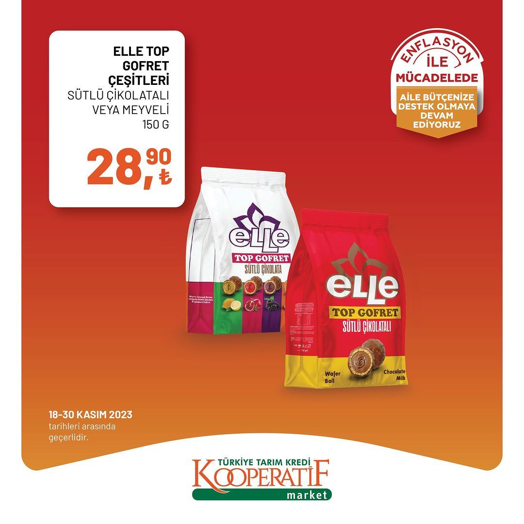 Tarım Kredi Kooperatif Market'ten yeni indirimler! 36