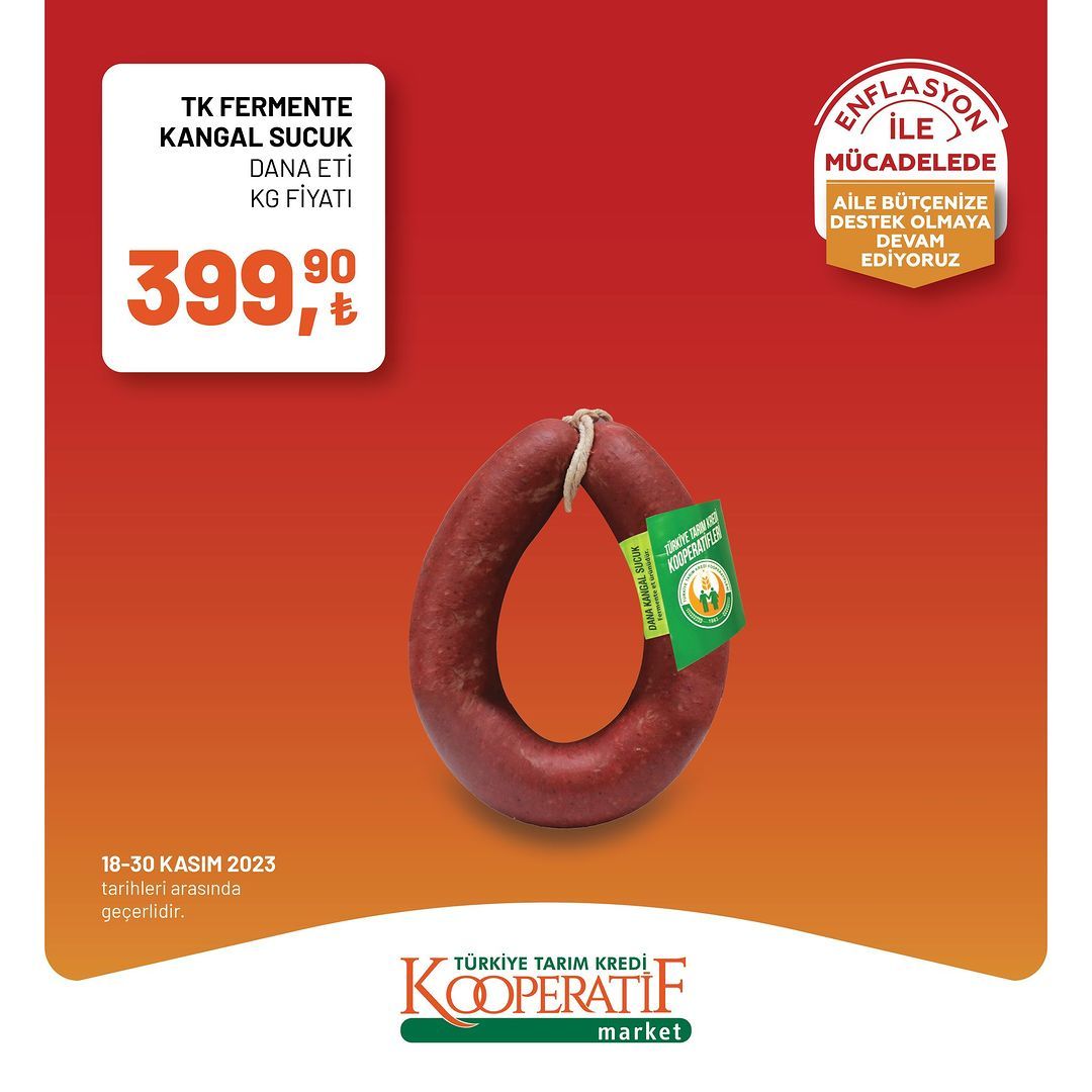 Tarım Kredi Kooperatif Market'ten yeni indirimler! 20