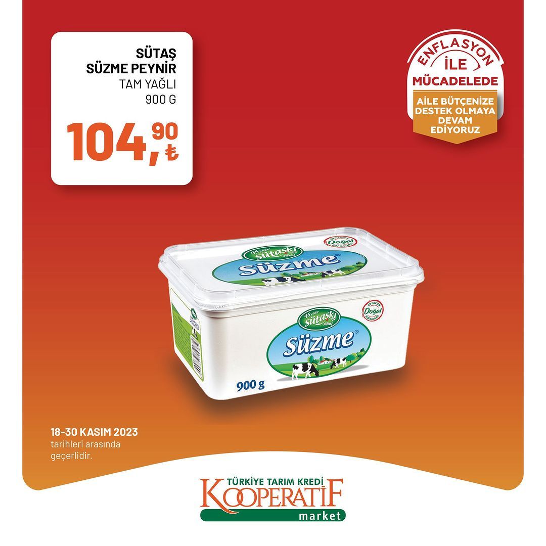 Tarım Kredi Kooperatif Market'ten yeni indirimler! 30