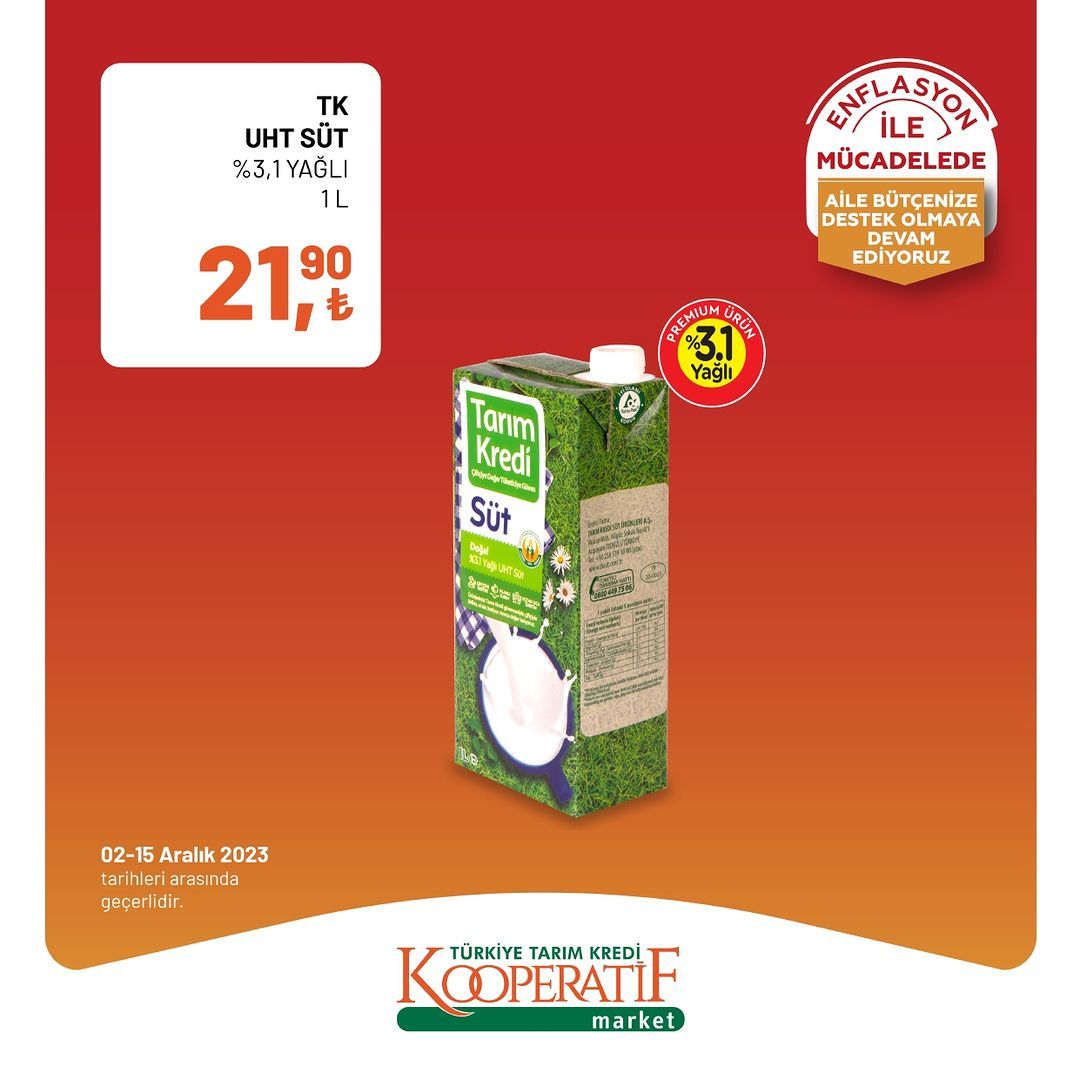 Tarım Kredi Market'te büyük Aralık ayı indirimi başladı 7
