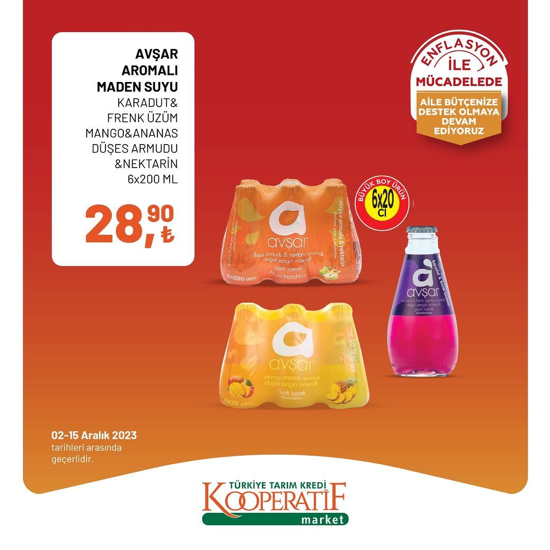 Tarım Kredi Market'te büyük Aralık ayı indirimi başladı 8