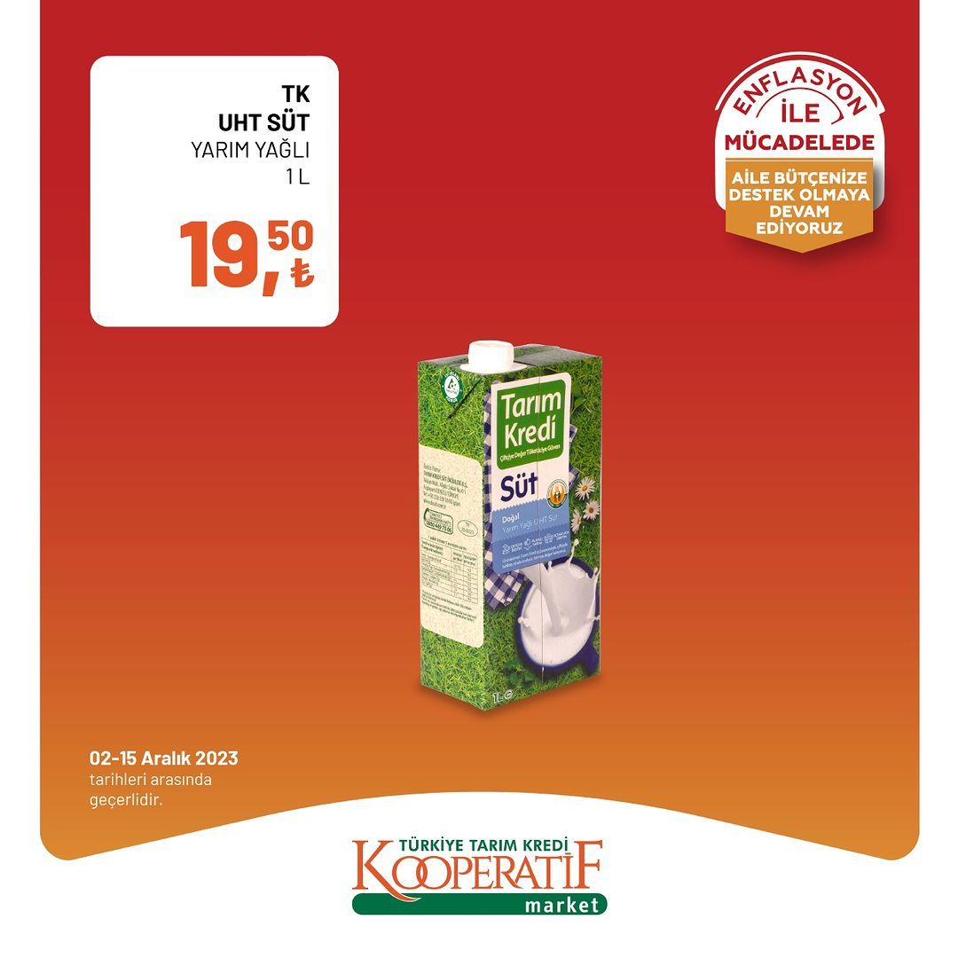 Tarım Kredi Market'te büyük Aralık ayı indirimi başladı 15