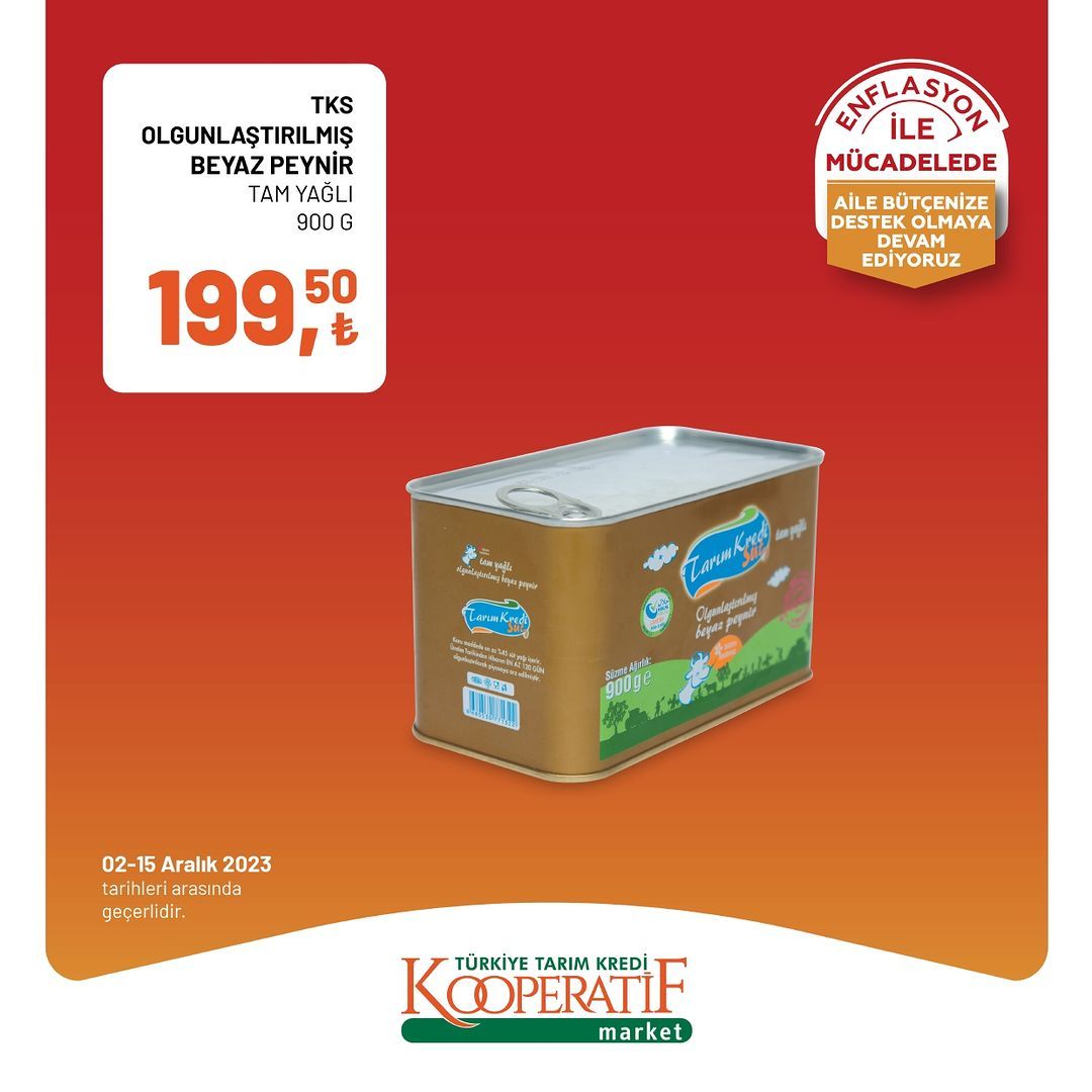Tarım Kredi Market'te büyük Aralık ayı indirimi başladı 17