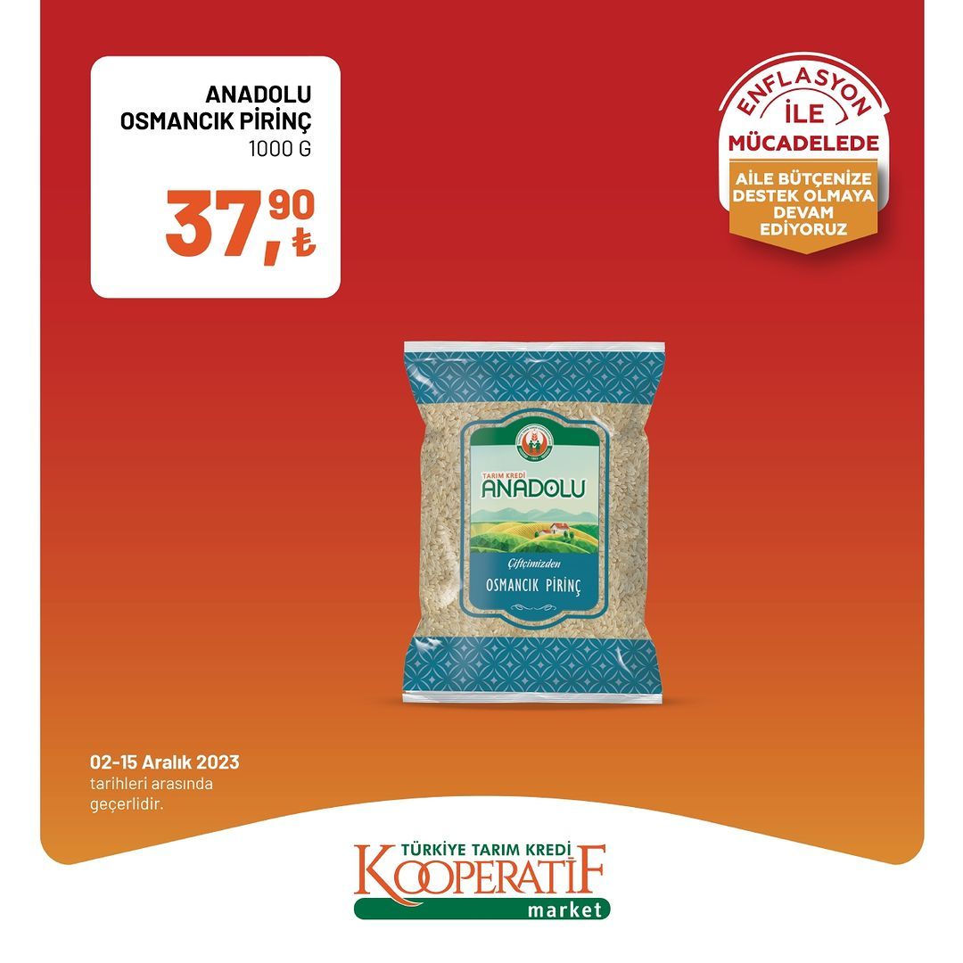 Tarım Kredi Market'te büyük Aralık ayı indirimi başladı 23