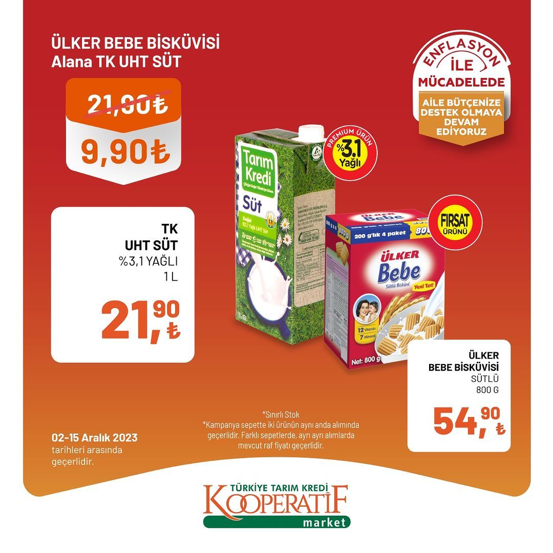 Tarım Kredi Market'te büyük Aralık ayı indirimi başladı 24