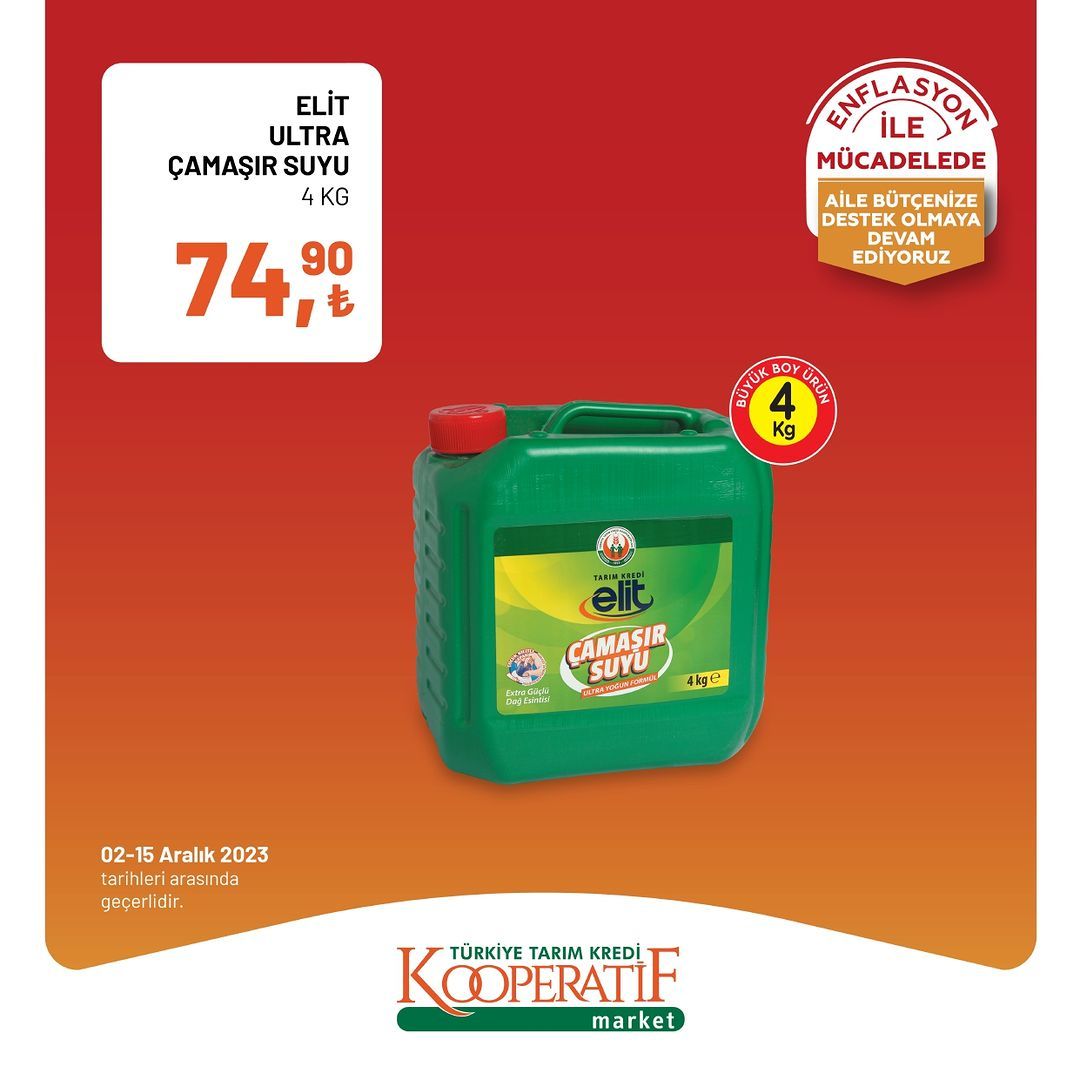 Tarım Kredi Market'te büyük Aralık ayı indirimi başladı 33