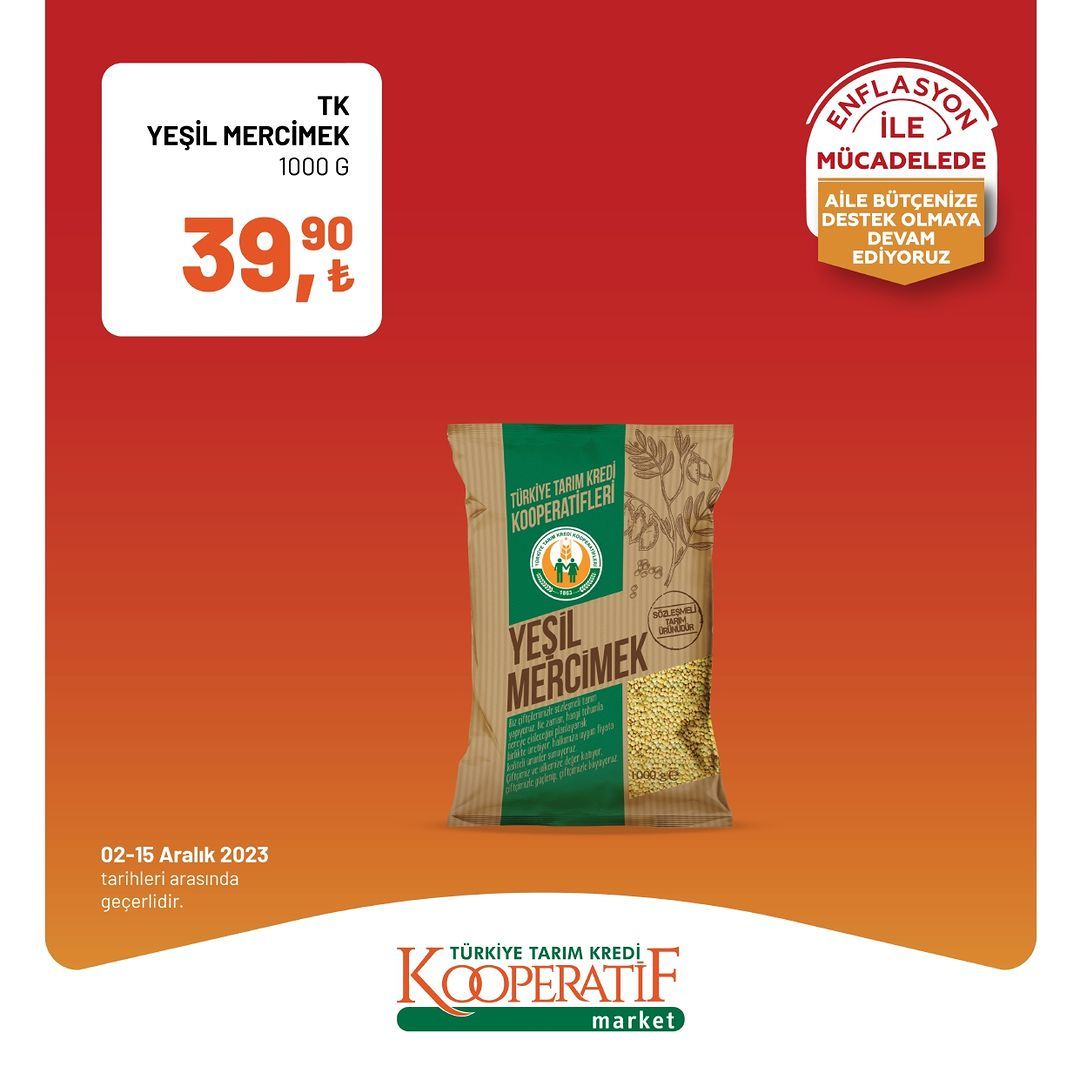 Tarım Kredi Market'te büyük Aralık ayı indirimi başladı 35