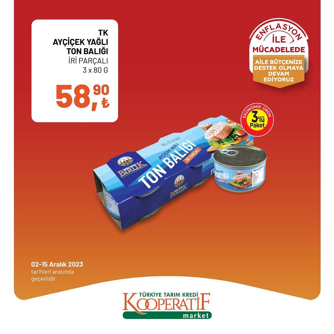 Tarım Kredi Market'te büyük Aralık ayı indirimi başladı 36