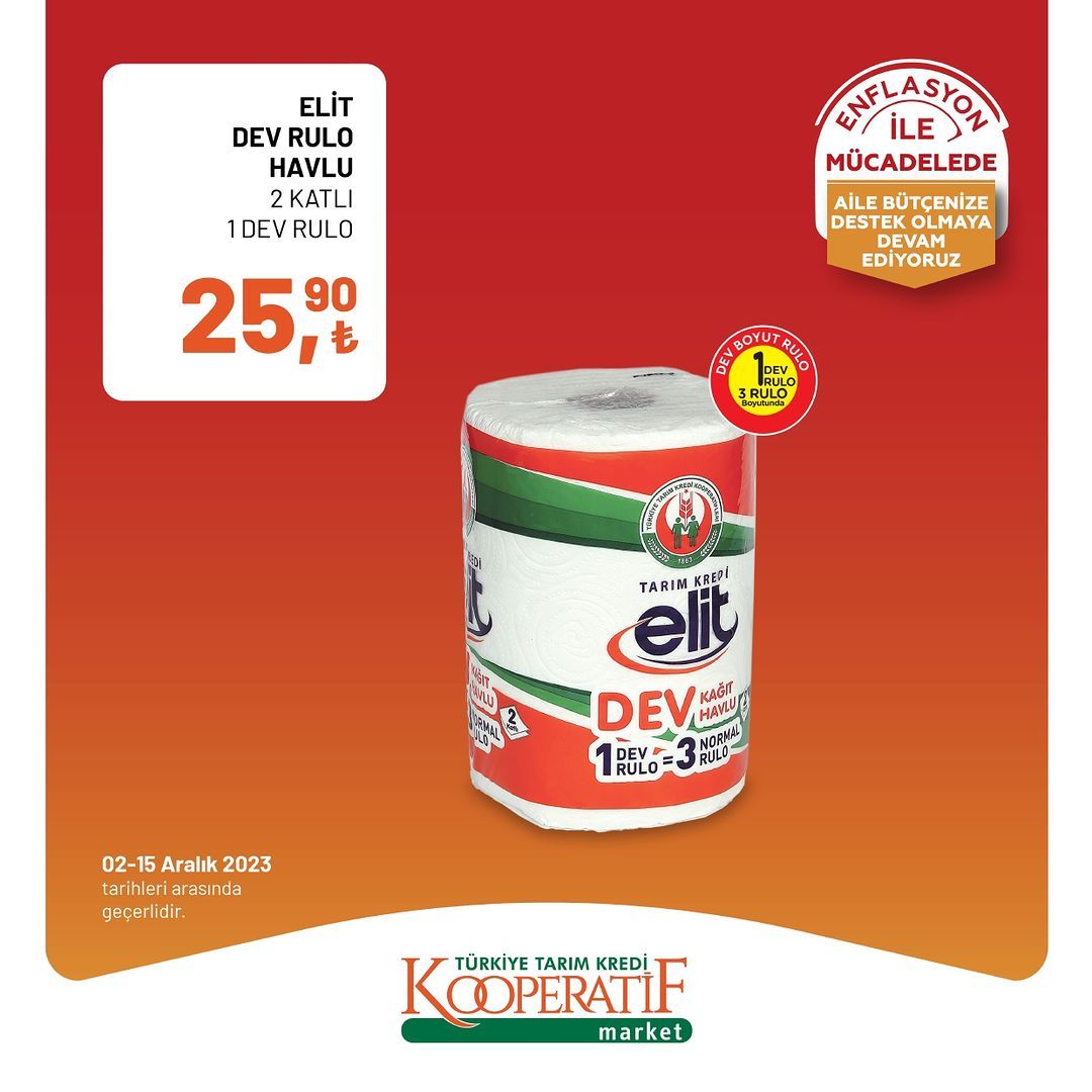 Tarım Kredi Market'te büyük Aralık ayı indirimi başladı 38