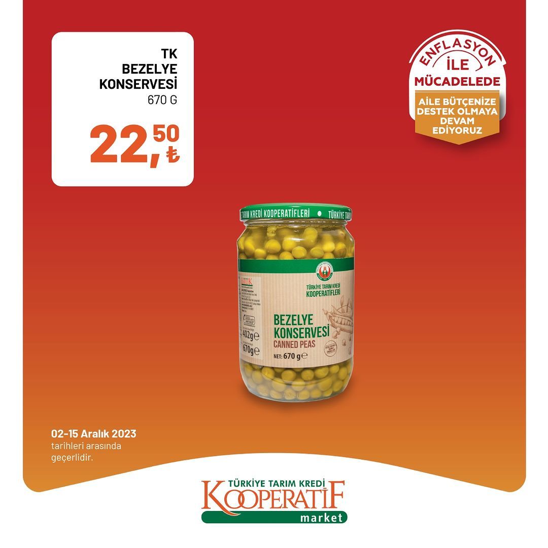 Tarım Kredi Market'te büyük Aralık ayı indirimi başladı 39