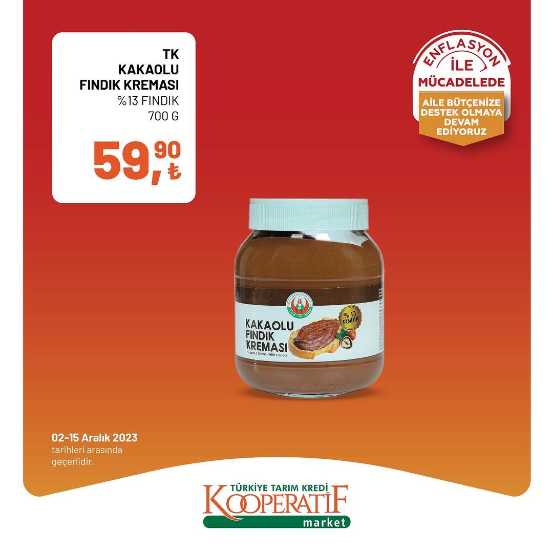 Tarım Kredi Market'te büyük Aralık ayı indirimi başladı 50