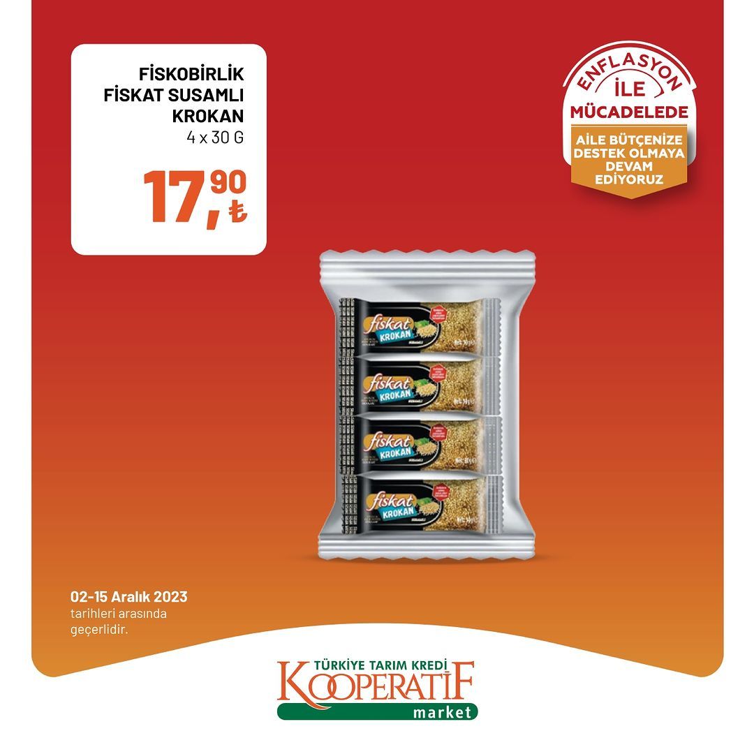 Tarım Kredi Market'te büyük Aralık ayı indirimi başladı 58