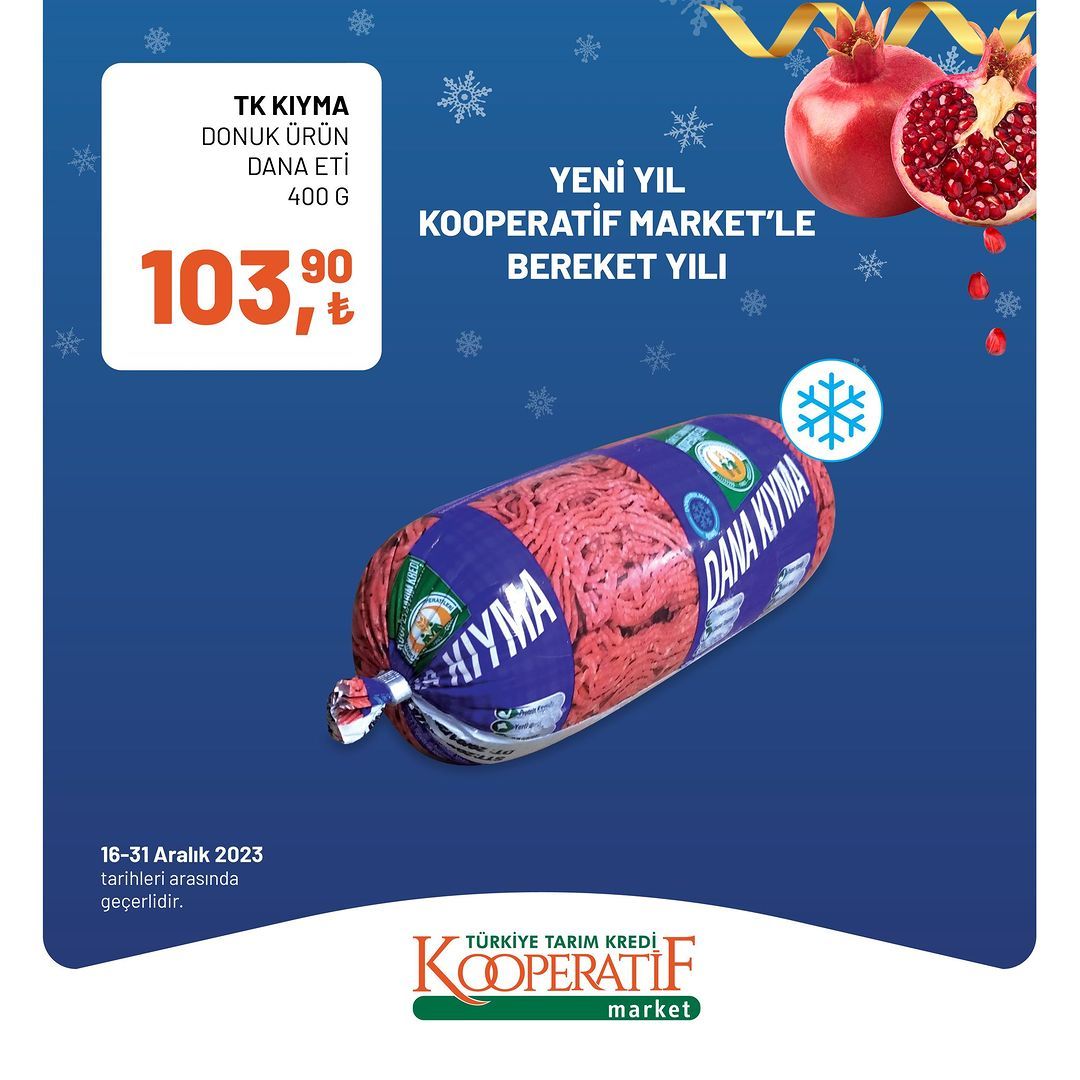 Tarım Kredi'de yılın son indirimleri! 62