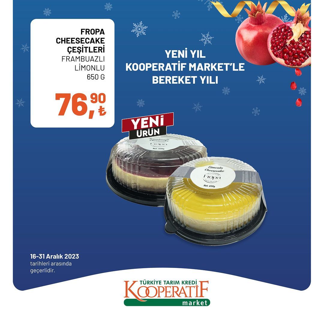 Tarım Kredi'de yılın son indirimleri! 11