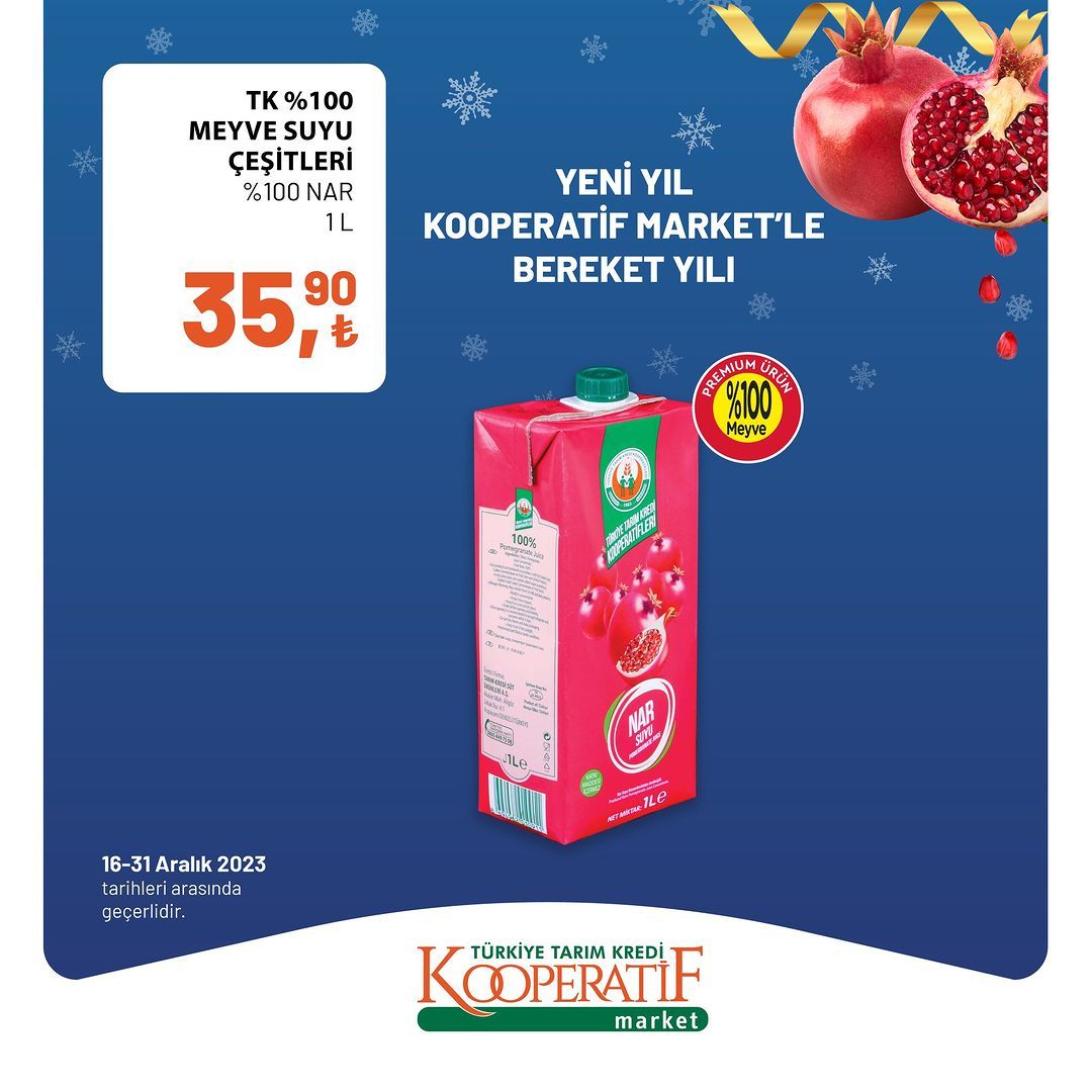 Tarım Kredi'de yılın son indirimleri! 50