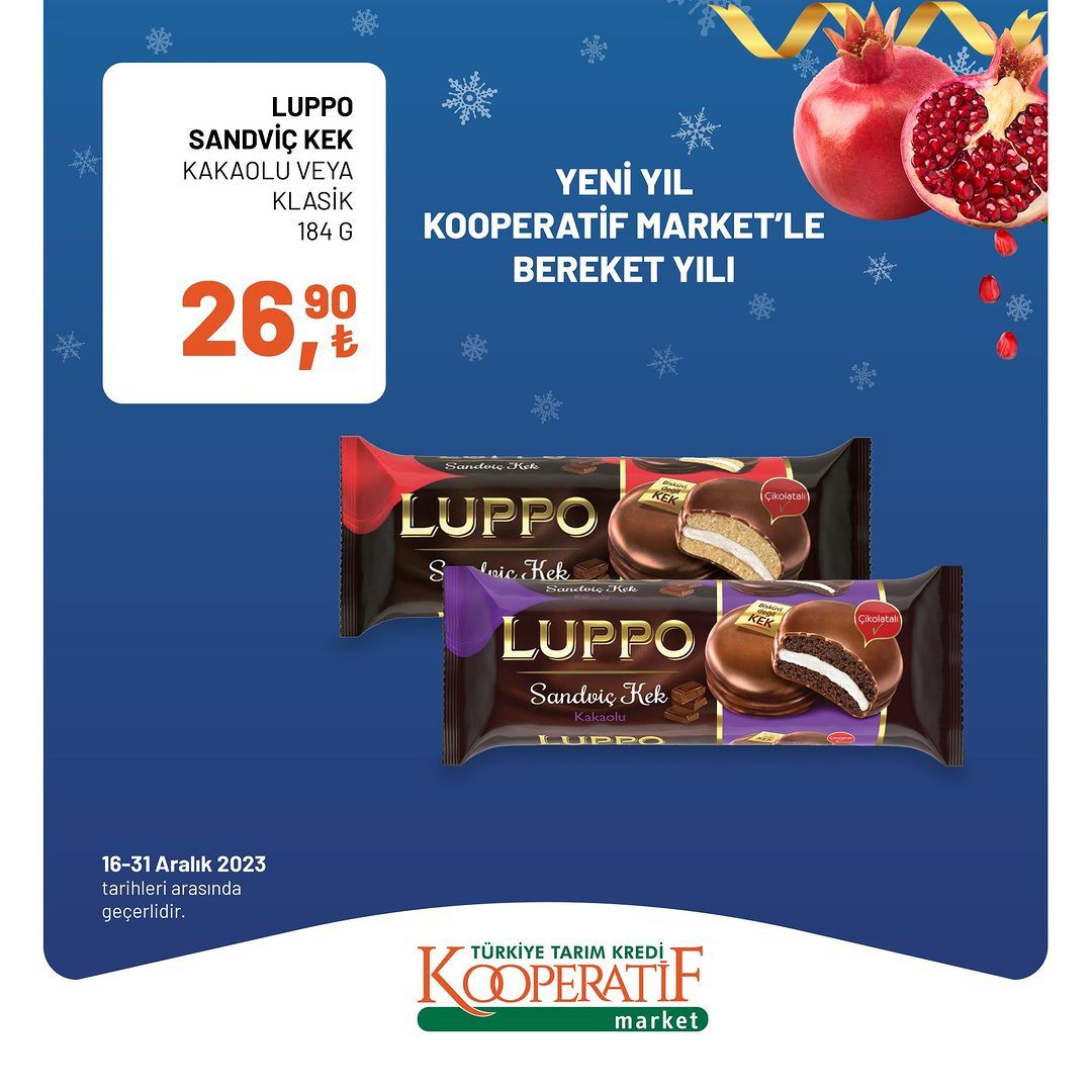 Tarım Kredi'de yılın son indirimleri! 23