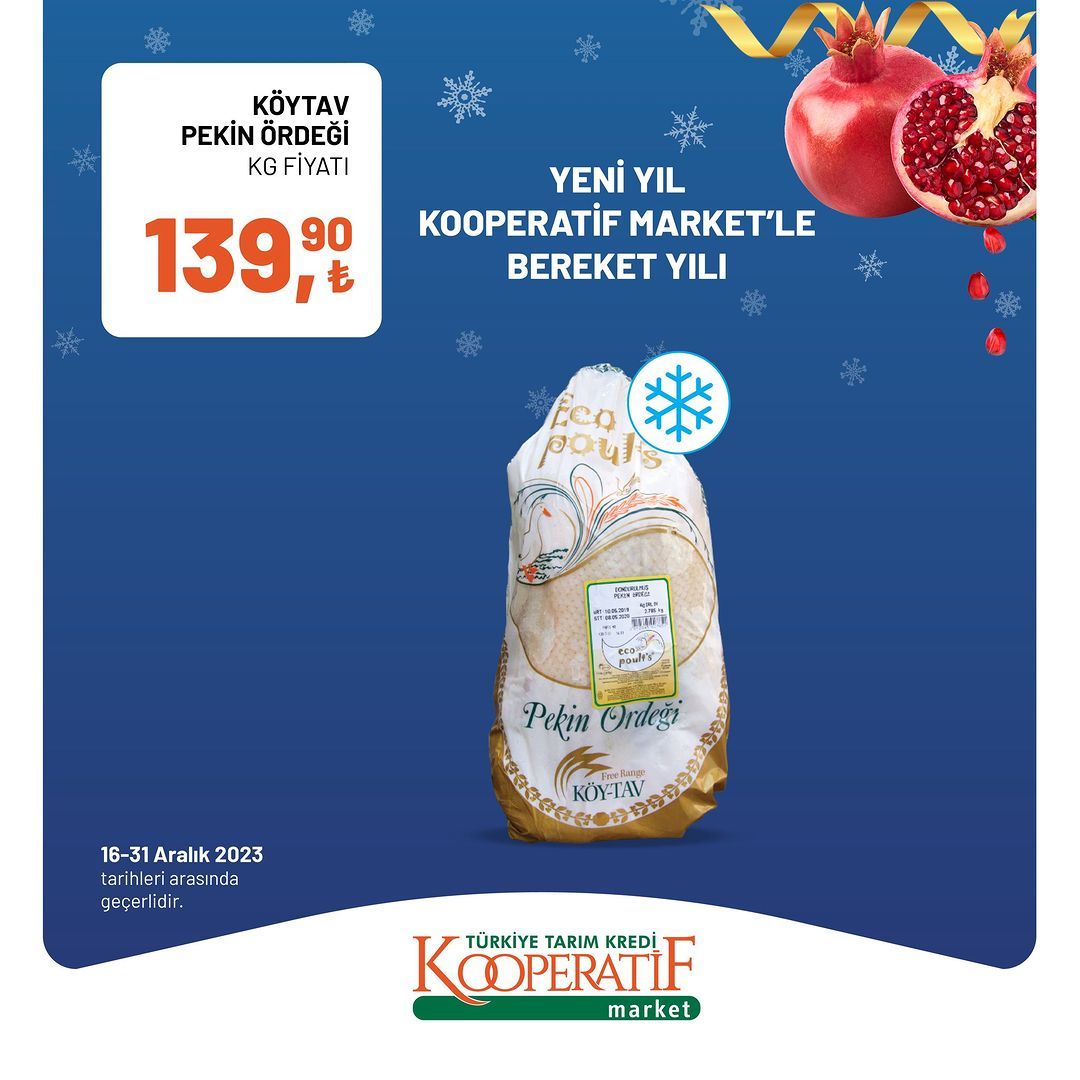 Tarım Kredi'de yılın son indirimleri! 65