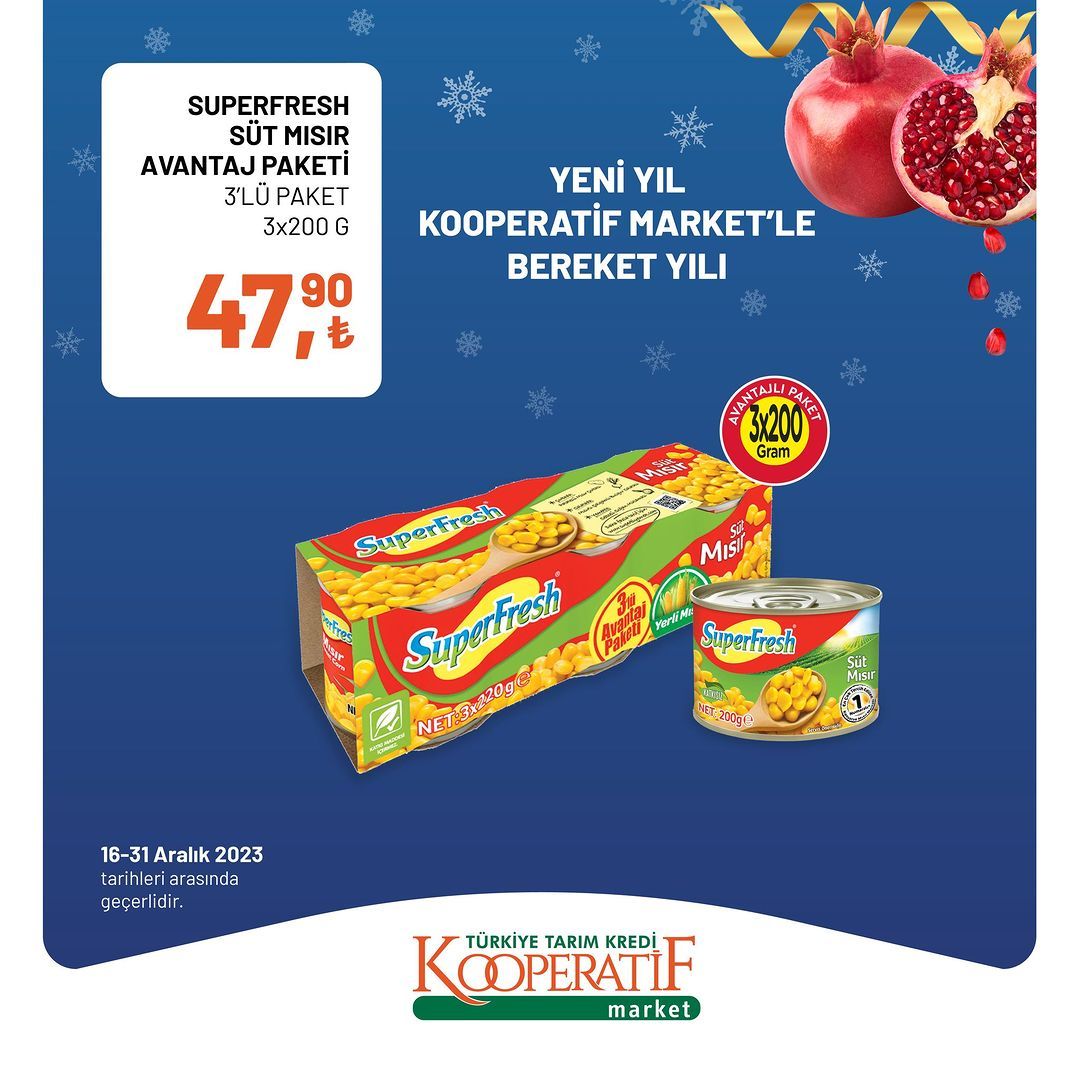 Tarım Kredi'de yılın son indirimleri! 1