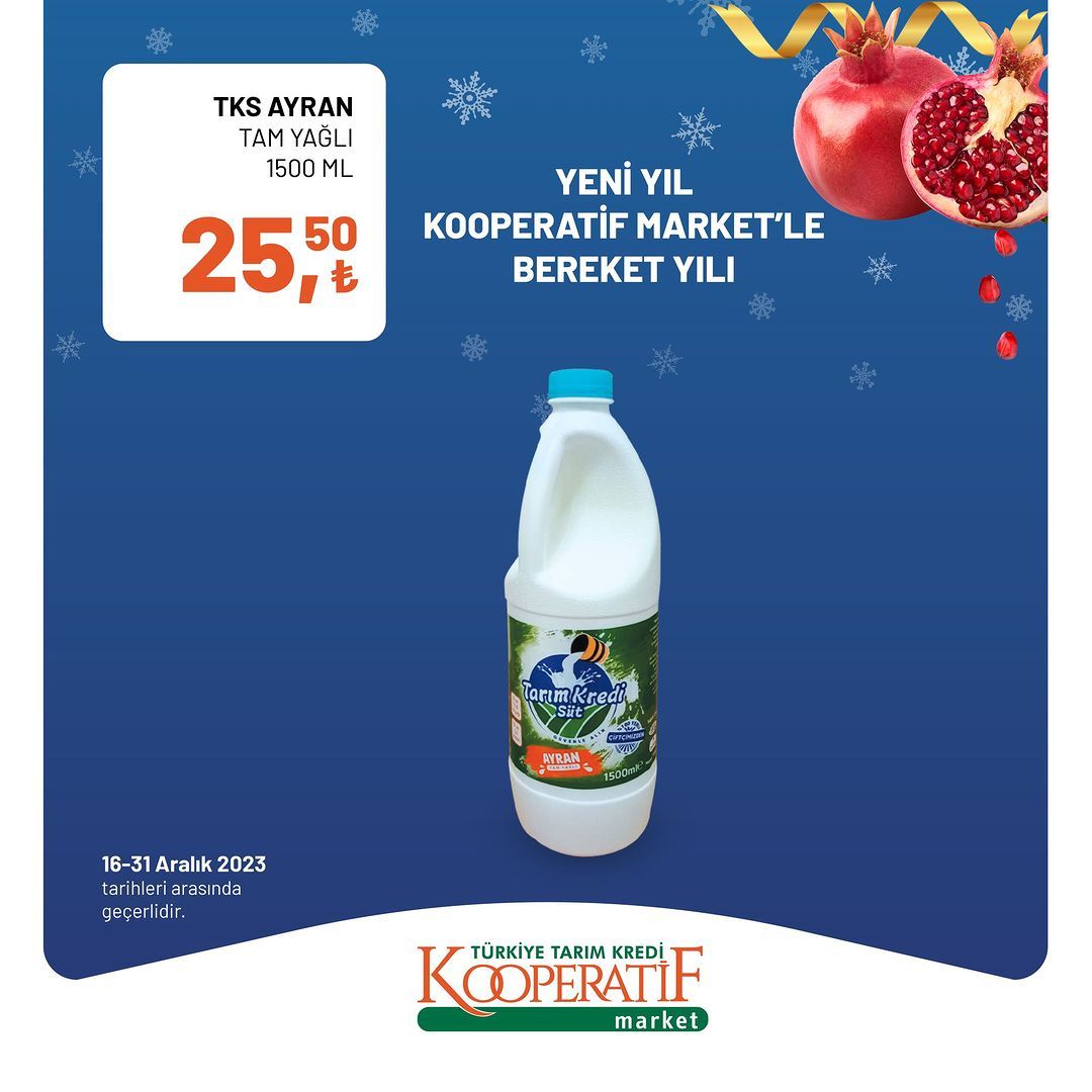 Tarım Kredi'de yılın son indirimleri! 66