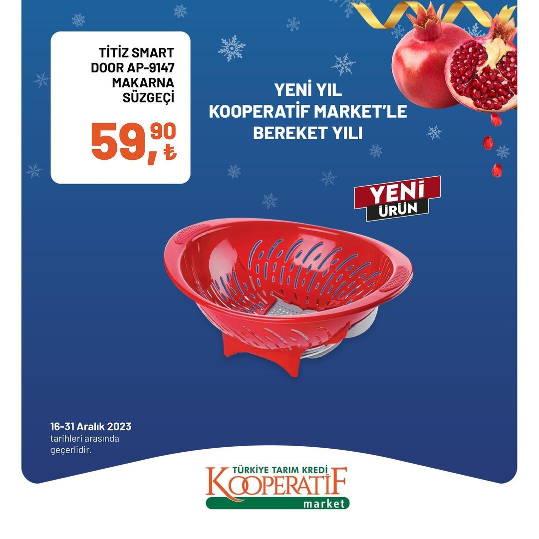 Tarım Kredi'de yılın son indirimleri! 82