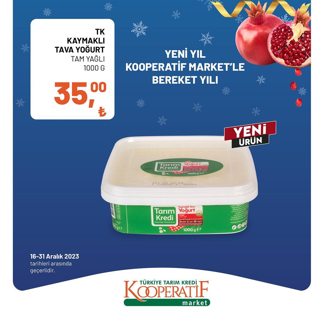 Tarım Kredi'de yılın son indirimleri! 68