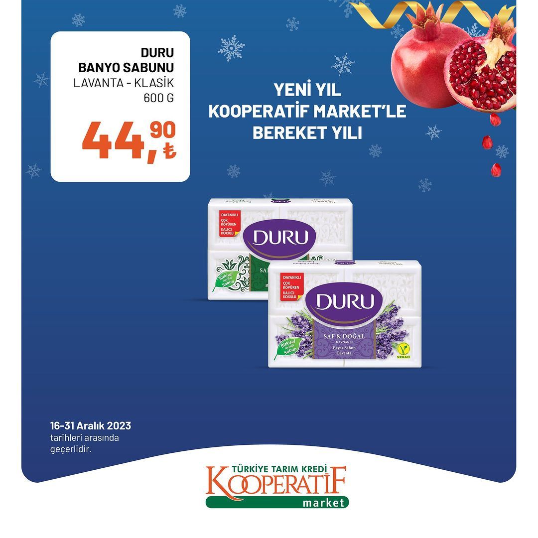 Tarım Kredi'de yılın son indirimleri! 96