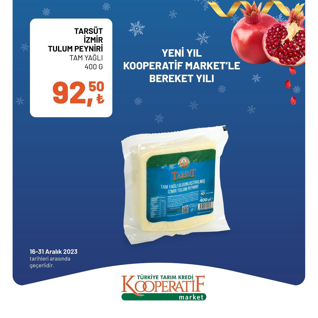 Tarım Kredi'de yılın son indirimleri! 77