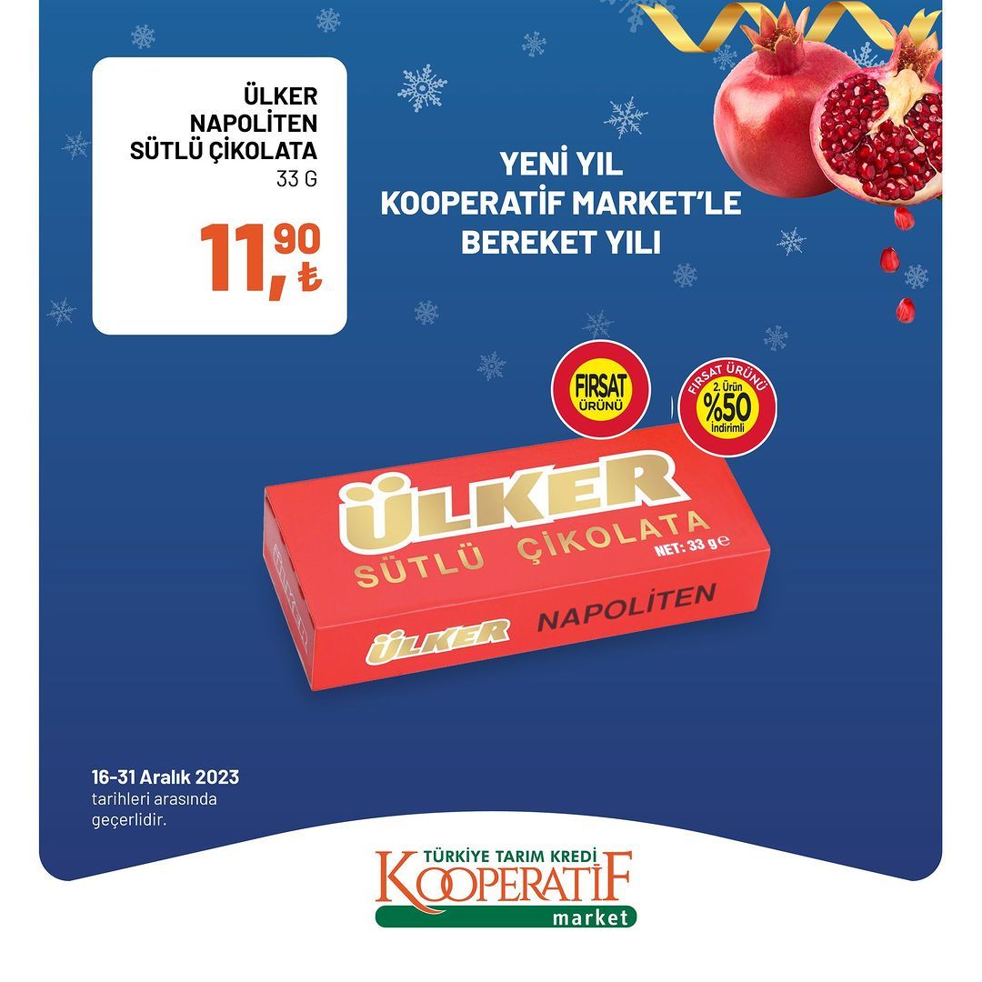 Tarım Kredi'de yılın son indirimleri! 21