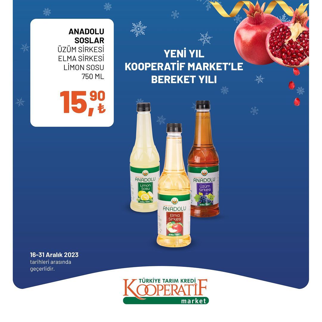 Tarım Kredi'de yılın son indirimleri! 10