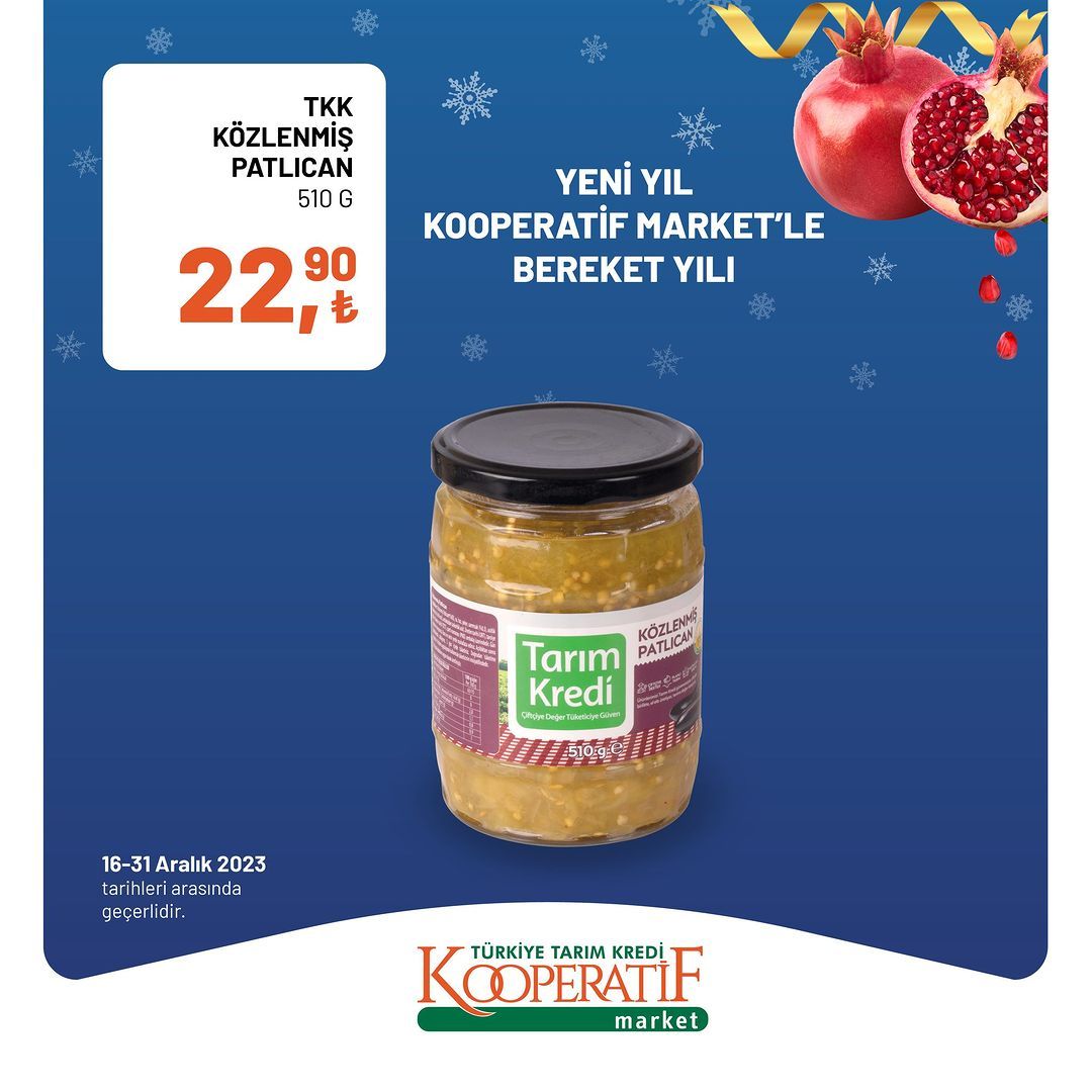 Tarım Kredi'de yılın son indirimleri! 2