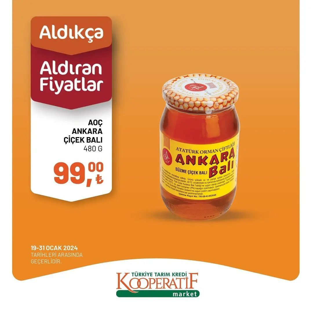 Tarım Kredi Market'ten yılın ikinci dev indirimi! 1