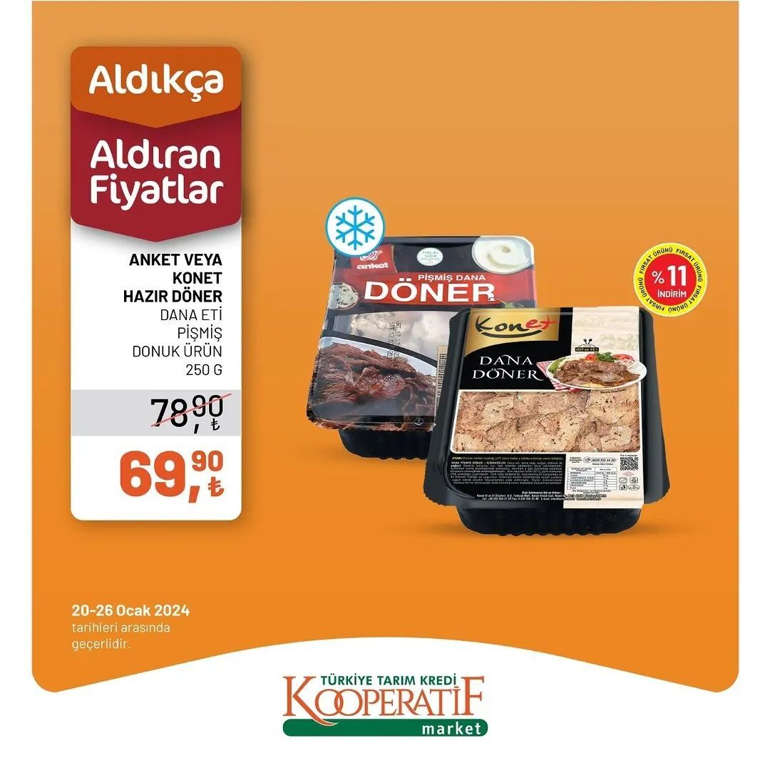 Tarım Kredi Market'ten yılın ikinci dev indirimi! 6