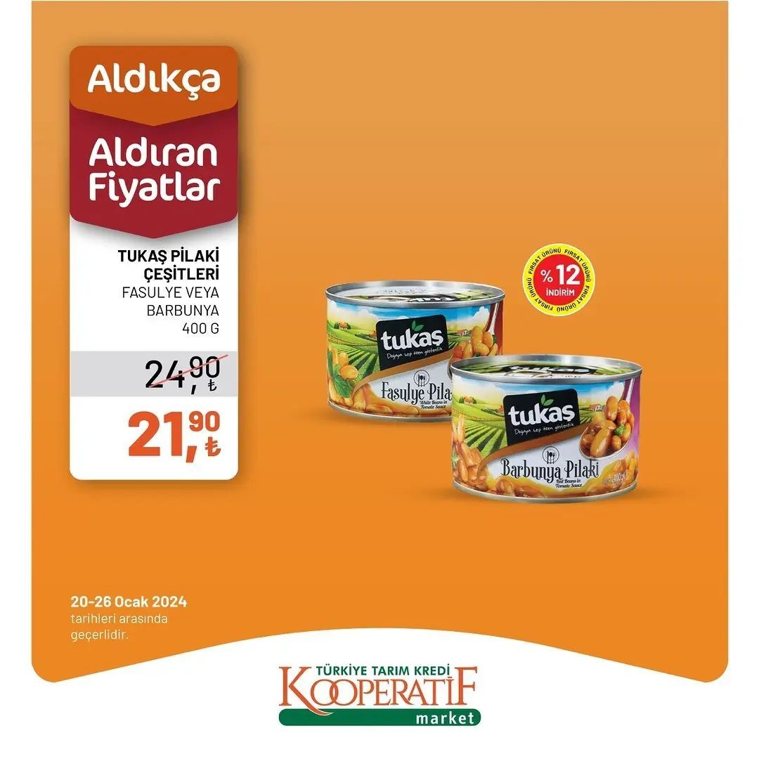 Tarım Kredi Market'ten yılın ikinci dev indirimi! 7