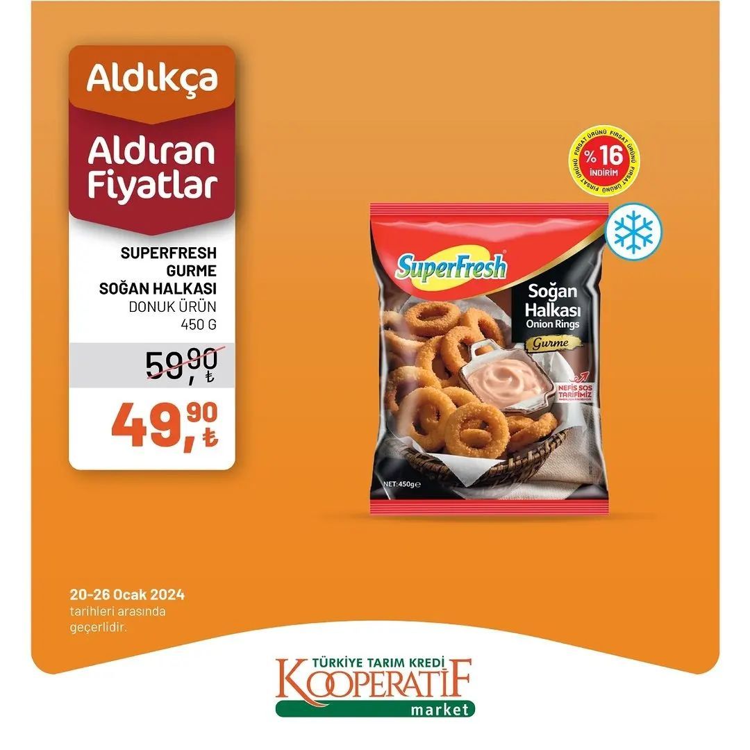 Tarım Kredi Market'ten yılın ikinci dev indirimi! 8