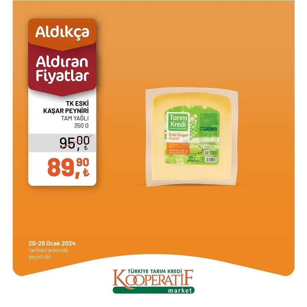 Tarım Kredi Market'ten yılın ikinci dev indirimi! 12