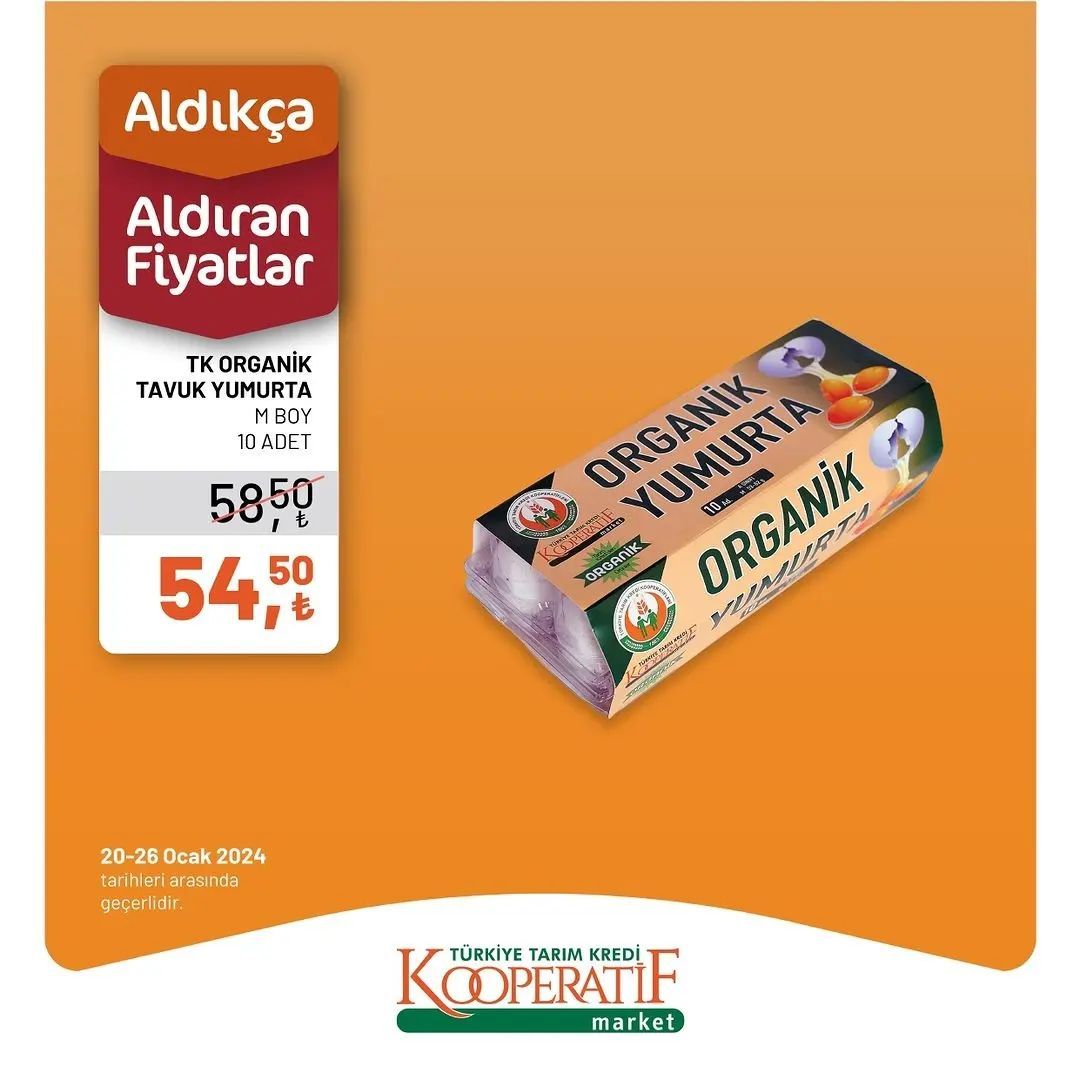 Tarım Kredi Market'ten yılın ikinci dev indirimi! 16