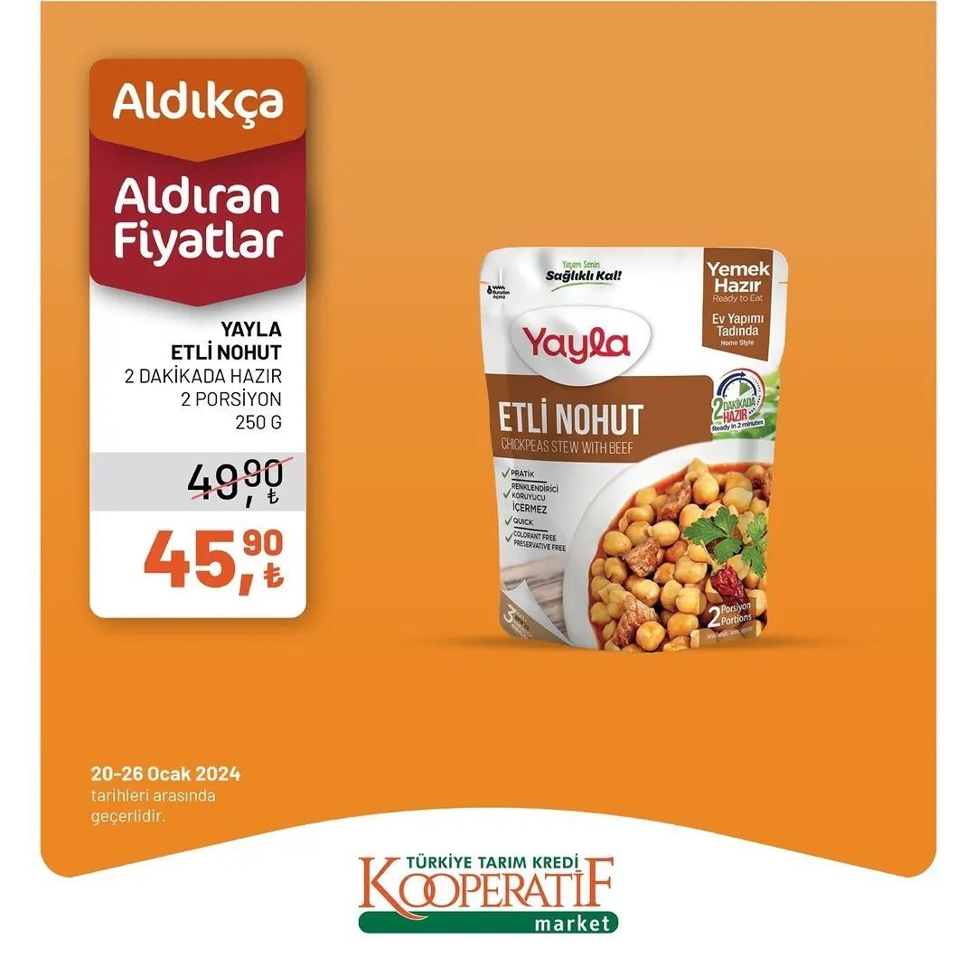 Tarım Kredi Market'ten yılın ikinci dev indirimi! 19