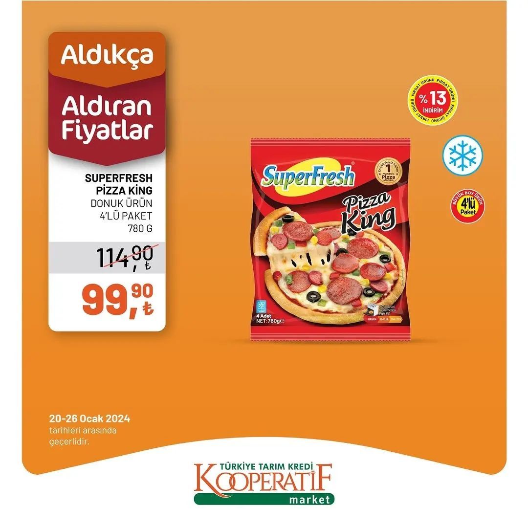 Tarım Kredi Market'ten yılın ikinci dev indirimi! 25