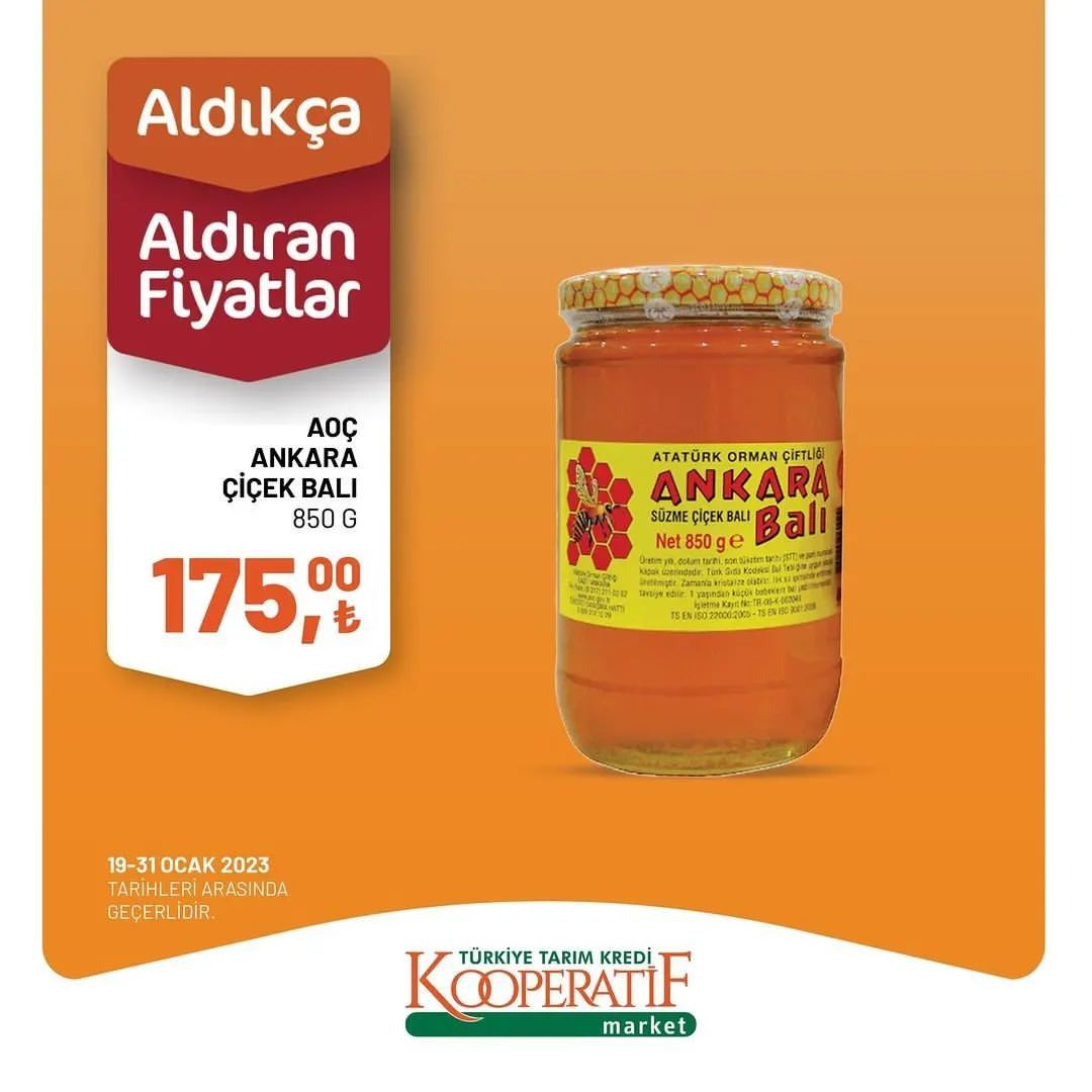 Tarım Kredi Market'ten yılın ikinci dev indirimi! 3