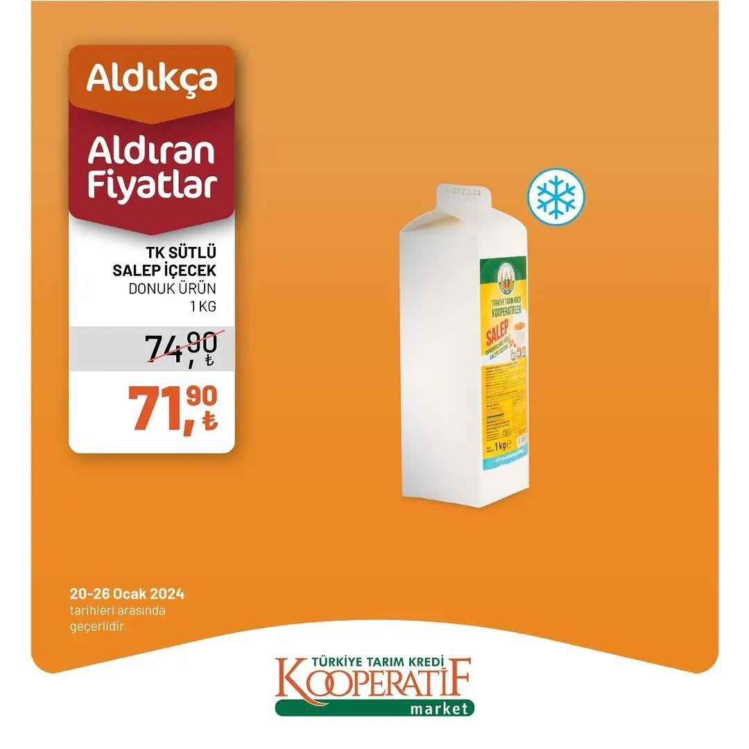 Tarım Kredi Market'ten yılın ikinci dev indirimi! 30