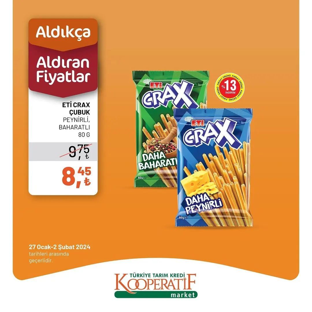 Tarım Kredi'den 40 üründe haftalık indirim! 3