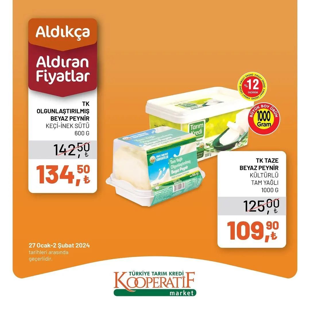 Tarım Kredi'den 40 üründe haftalık indirim! 4