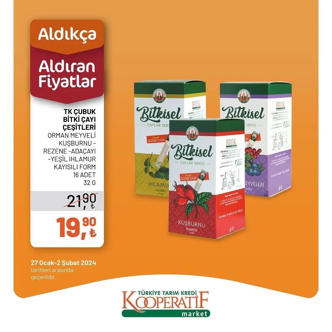 Tarım Kredi'den 40 üründe haftalık indirim! 6